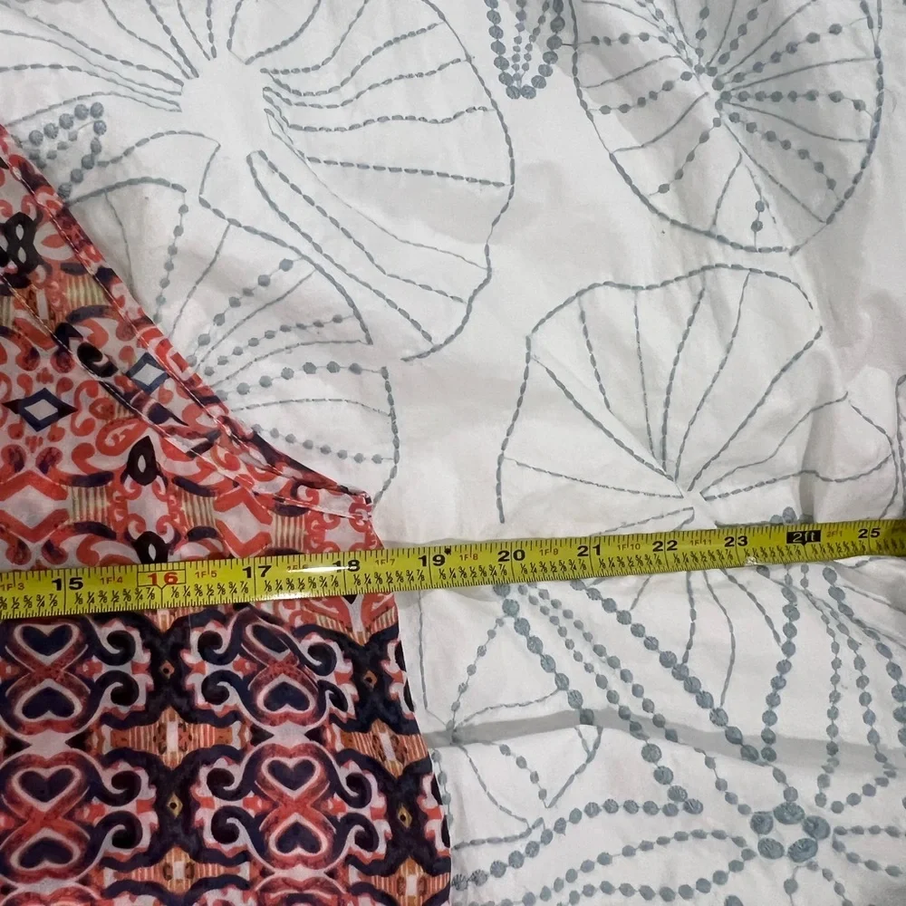 LDaniel Cremieux Orange Top - Picture 6 of 7